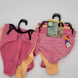 2 Kindly yours Women’s Sustainable Seamless Thong Underwear, 3-Pack